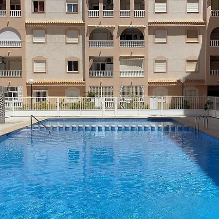 Appartement Charming Flat With Swimming Pool 500 M From Playa Del Cura! Torrevieja
