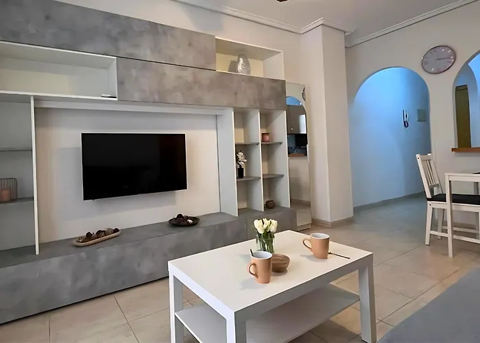 Charming Flat With Swimming Pool 500 M From Playa Del Cura! Torrevieja